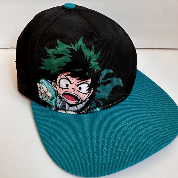 MY HERO ACADEMIA MEN'S CAP HAT Japan Anime MANGA Izuku Midoriya Cartoon - Picture 1 of 9